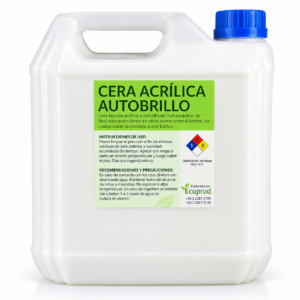 CERA ACRILICA INDUSTRIAL INCOLORA 5LT