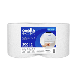 TOALLA OVELLA 2X200 DOBLE HOJA