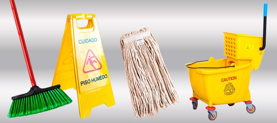 Amplia variedad de ARTÍCULOS DE ASEO industrial en Namalua SpA