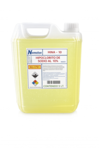 Hipoclorito de Sodio 10% 5L