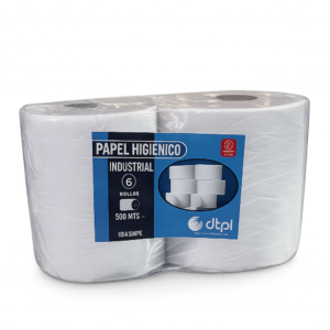 TOALLA PAPEL INDUSTRIAL DTPL 2X250 MTS