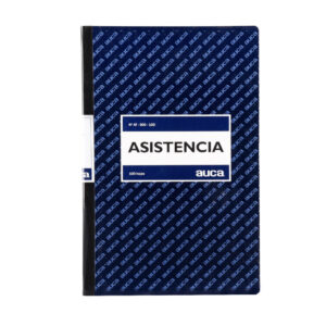 Libro de Asistencia Auca 100 Hojas