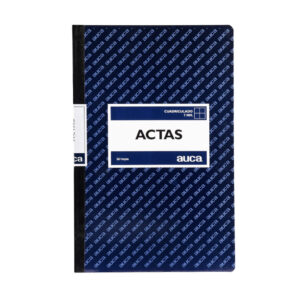 Libro de Actas Auca Cuadriculado 50 Hojas