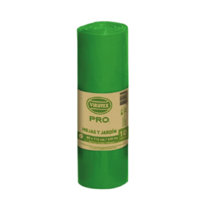Bolsas de Basura Virutex Pro Verdes 80 × 110 cm 10 Unidades