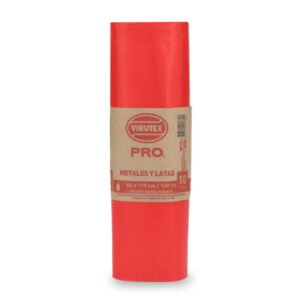 Bolsas de Basura Virutex Pro Rojas 80 × 110 cm 10 Unidades