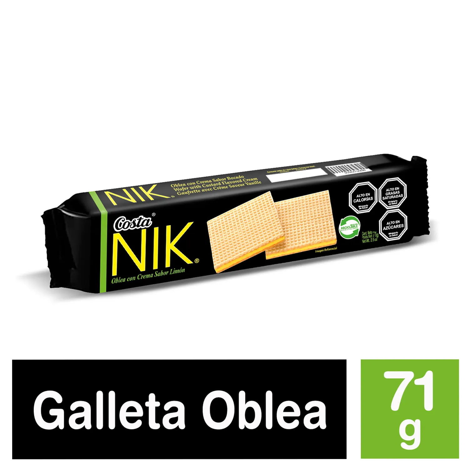 Galleta Nik Limón 71Gr
