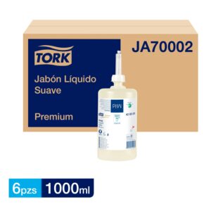 Jabón Líquido Suave Tork Premium 6 Unidades de 1000 ml