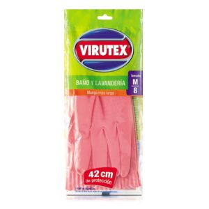 Guantes Virutex para Baño y Lavandería Manga Larga Talla M