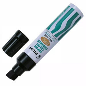 Marcador Permanente Pilot Jumbo Negro Punta Biselada